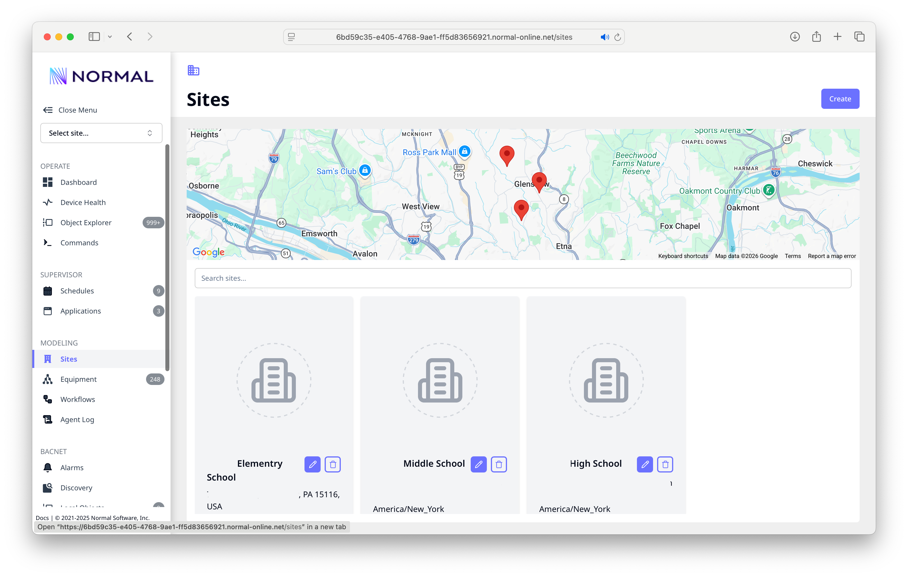 Sites
